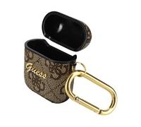 Guess GUA24GSMW - Custodia per AirPods 4G Script Metal Collection