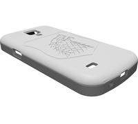 Cover Custodia per Samsung Galaxy S4 Mini Design House of Wolves Stampato 3D