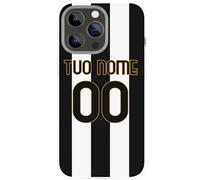 Cover Custodia trasparente morbida in tpu per iPhone Samsung Huawei OPPO Xiaomi Redmi personalizzata con nome e numero calciatori squadra di calcio football tifosi ultras bianconeri Juventini