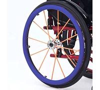 Cover Della Ruota per Sedie a Rotelle 24In Push Rim Copre 1 Pair Antiscivolo Resistente All 'Usura Hand Push Cover Wheelchair Rear Wheel Push Ring Protective Cover Accessori per Sedie a Rotelle, Gwye