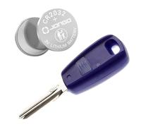 Cover di Chiave di auto plip Contenitore auto di telecomando per Fiat Punto con una batteria Maxell CR2032
