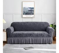 Cover di divani antivifuling elastico, fascia elastica+striscia di schiuma design antidro AGrey 90-140cm