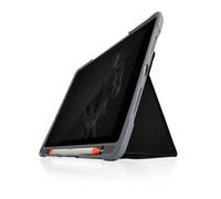 STM Bags Dux Plus Duo Case for Apple iPad 10.2 Inch (2021-2019) - Black/Transpar