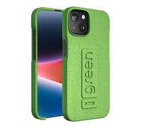 Cover Ecosostenibile con Semi per iPhone 13, Morbida, Flessibile, Ultra Resistente, Bordi Rialzati per la Massima Protezione, Spessore 2mm, Soft Touch, Made in Italy (Verde, con Semi di Basilico).
