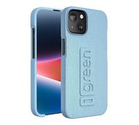 Cover Ecosostenibile con Semi per iPhone 14, Morbida, Flessibile, Ultra Resistente, Bordi Rialzati per la Massima Protezione, Spessore 2mm, Soft Touch (Azzurra, con Semi di Non Ti Scordar di Me).