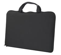 Cover, elegante custodia protettiva nera TRIXES per notebook, laptop a 15,6 pollici