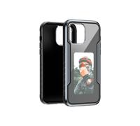 Cover fai da te per telefono con schermo EInk NFC intelligente per iPhone16pro max grigio