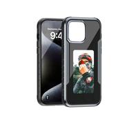 Cover fai da te per telefono con schermo EInk NFC intelligente per iPhone16pro max nero