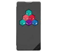 Wiko Wiko Freddy Custodia Originale Con Finestra Interattiva Colore Dark Grey T_