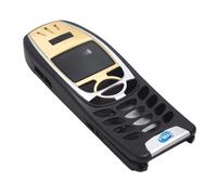 COVER FRONTALE + MID FRAME JET BLACK COMPATIBILE CON NOKIA 6310 6310i CASE