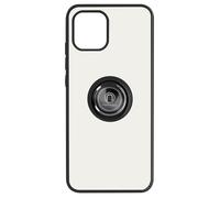 Cover Galaxy A03 Bimateria Anello Metallico Supporto Nera