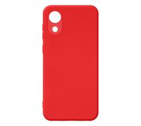 Cover Galaxy A03 Core in Silicone Semi-rigido Soft-touch Rossa