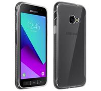 AVIZAR Protettiva TPU-FR 390F Cover per Samsung Galaxy Xcover 4s, Trasparente