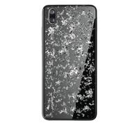 Cover Glitterata Trasparente Custodia Rigida Glam Per Huawei P20 5,8"