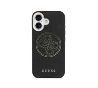 Custodia Guess Perforated 4G MagSafe per iPhone 17, nera - Nouvo