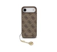 CG MOBILE Guess 4G Charms Collection Compatibile con MagSafe Custodia per iPhone 17 Air (marrone)