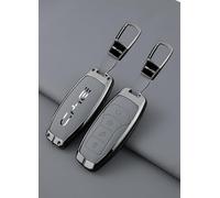 Cover Guscio Chiave per BYD Song Plus Atto 3 Han EV Tang DM QIN Seal Dolphin, Morbido Protezione Telecomando Auto Custodia Protezione Telecomando Auto Cover Chiave,Type C-Grey 2