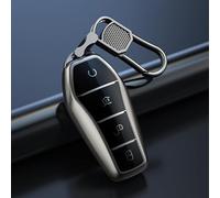 Cover Guscio Chiave per BYD Tang EV600 Han EV Yuan ATTO 3 Song Plus PRO Max DMI QIN, Morbido Protezione Telecomando Auto Custodia Protezione Telecomando Auto Cover Chiave,Type B-3