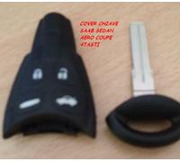 COVER GUSCIO CHIAVE TELECOMANDO 4 TASTI SAAB 93 95 9.3 9.5 9CON LAMA NO LOGO