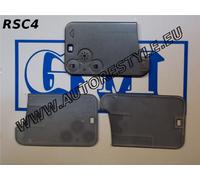 COVER GUSCIO CHIAVE TELECOMANDO SMART CARD RENAULT LAGUNA ESPACE 3 TASTI