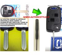 COVER GUSCIO CHIAVE TELECOMANDO TOYOTA YARIS RAV4 SCATTO LEGGERE BENE+CACCIAVITE
