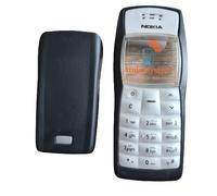 Cover Guscio + TASTI TASTIERA per NOKIA 1100 Ricambio Vetrino Display Back Nero