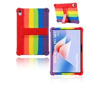 Cover Huawei MatePad 11.5S Tablet 11.5 Pollici 2025 Più Recente, Yystao Bambini Morbido Silicone Case Supporto Regolabile (Arcobaleno)