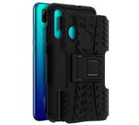 Cover Huawei P Smart Plus 2019 Antishock Protezione + Supporto Integrato Nero