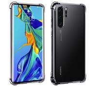 Cover Huawei P30 Pro Silicone Flessibile Angoli Bumper Trasparente