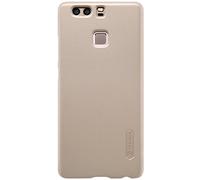 Cover Huawei P9, Nillkin Slim Anti Slip Custodia Cover Caso per Huawei P9, Package including a Super Clear Plastic Screen Film - Oro