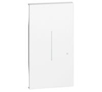 Cover illuminabile da applicare su comando luci Bticino KW42M2 Wireless bianca Bianco