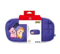 HORI Borsa Imbottita Puff Pouch Kirby e Waddle Dee per Nintendo Switch 2, Switch e OLED - Licenza Ufficiale Nintendo