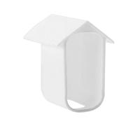 Cover Impermeabile Compatibile per eufyCam 2C, Custodia in Silicone, Custodia Protettiva per Telecamera di Sicurezza Esterna, Anti-UV Antigraffio (Bianco)