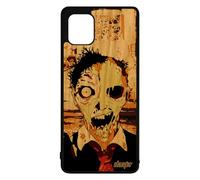 Cover in legno per Samsung Note 10 Lite Silicone Zombie Gore Garcon Horror Apocalypse Case A81 Revenant Marrone Morto Vivente 4G per Galaxy