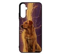 Cover in legno silicone per Galaxy A05S cane cucciolo temporale design 4G case animale originale labrador golden retriever solido per Samsung