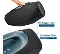 Cover in nylon nero compatibile con per JBL Boombox4 - 53,5 x 17 x 17 cm