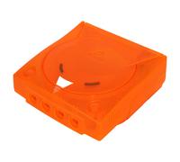 Cover in plastica traslucida antigraffio per SEGA Dreamcast DC, design retrò con protezione completa, facile da rimuovere e installare sulla console