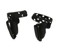 Cover in silicone antiscivolo con motivo a linee per controller Oculus Quest 2, leggera, facile da pulire, anti-caduta, compatibile con visore VR.