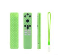 Cover in silicone che si illumina al buio progettata specificamente per il telecomando Xiaomi E85540039A40 - Robusta resistenza alle cadute (verde fosforescente)