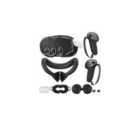 Cover in silicone compatibile con Meta/Oculus Quest3: set composto da cover per il viso, cover per la scocca, impugnatura per il controller e