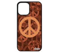 Cover in silicone per Apple iPhone 12 Pro Max filosofia TPU personalizzata, simbolo immagine e motivo marrone speranza tatuaggio Yoga