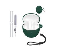 Cover in silicone per auricolari Honor Choice Earbuds S7, resistente ed eco-friendly, con fori precisi e compatibilità di ricarica, antiurto, piacevole al tatto, verde