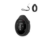 Cover in silicone per Garmin Approach G12, resistente ed ecologica, con fori precisi, antiurto, tocco confortevole, nero