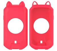 Cover in silicone per Garmin Edge 1050, progettata per supporto strutturale, esclusione della polvere e utilizzo senza ostacoli dell'interfaccia (rosso)