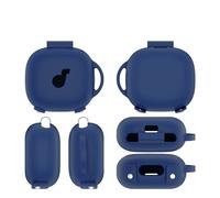 Cover in silicone per Soundcore Sport X20, custodia protettiva con moschettone, custodia morbida per auricolari wireless con custodia di ricarica.