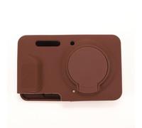 Cover in silicone specifica per fotocamera KODAK PIXPRO FZ55, con aperture ottimizzate per obiettivo e interfaccia (marrone)