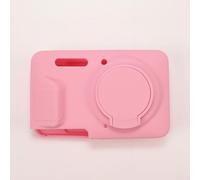Cover in silicone specifica per fotocamera KODAK PIXPRO FZ55, con aperture ottimizzate per obiettivo e interfaccia (rosa)