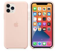 Cover In Silicone Ufficiale Apple iPhone 11 Pro - Sabbia Rosa