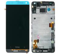 Cover In Vetro Completo Per Display LCD HTC ONE Mini M4 Blu