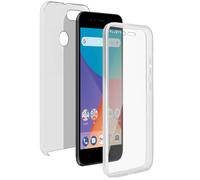Cover Integrale Fronte + Retro Trasparente per Xiaomi Mi A1